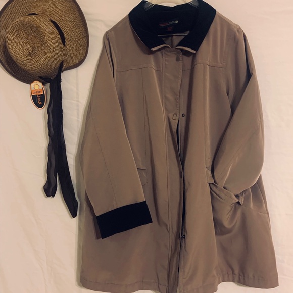 Weather Tamer Jackets & Blazers - Tan Rain Coat